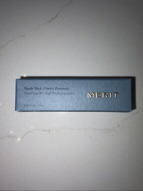 MERIT Shade Slick Tinted Lip Oil - Pink Beet